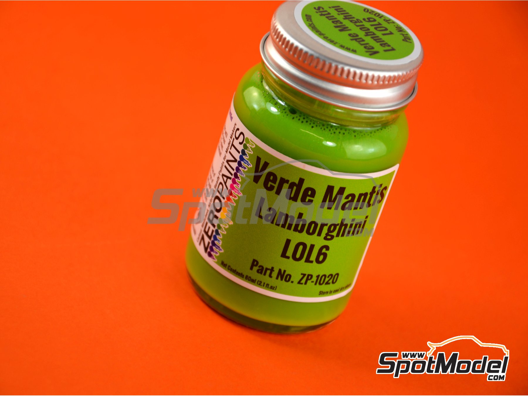 Zero Paints ZP-1020-L0L6: Paint for airbrush Verde Mantis